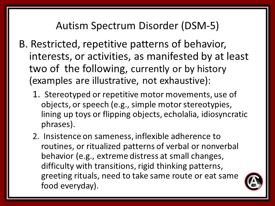 Changes In Dsm Autism Spectrum Disorder And Social Pragmatic